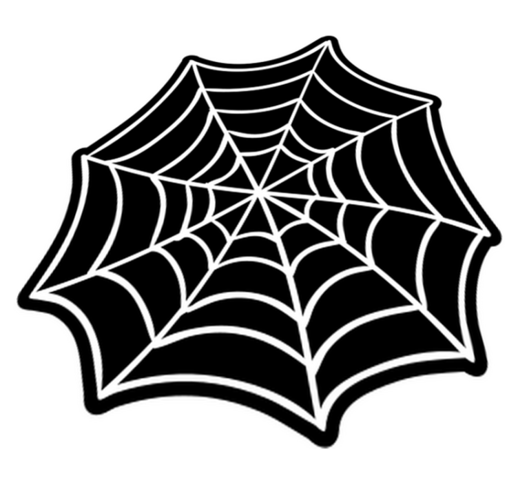 Cobweb rug teen vinyl rug - TenStickers
