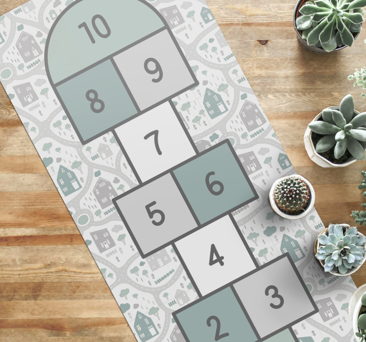 Play Ground design for kids game mat - TenStickers