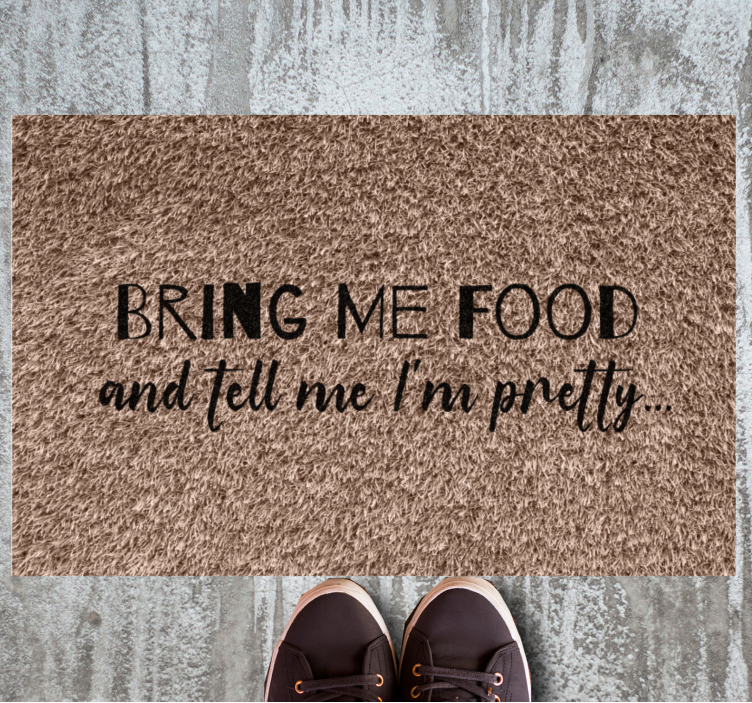 Bring Me Food  entrance hall tiles - TenStickers