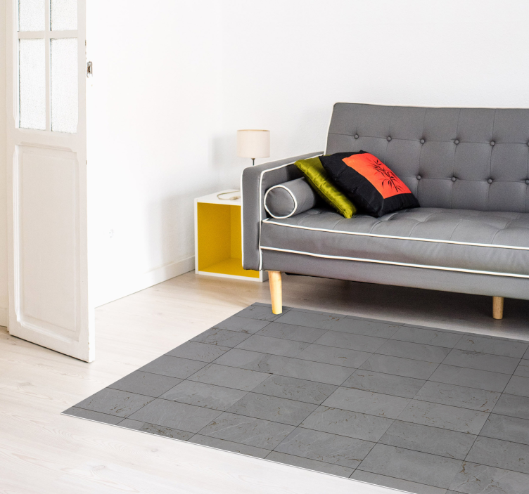 Concrete collage texture vinyl  carpet - TenStickers