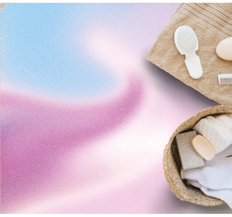 Gradient grainy water texture office carpet - TenStickers