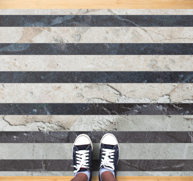 Light grey concrete with lines texture carpet - TenStickers