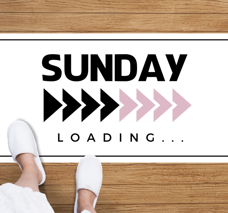 Loading Sunday custom rug - TenStickers