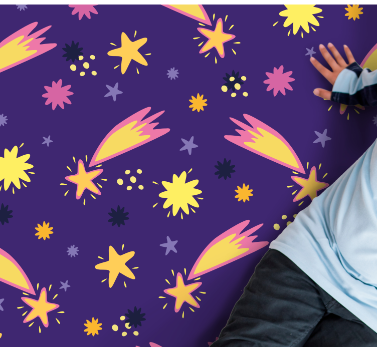 magical stars office vinyl carpet - TenStickers