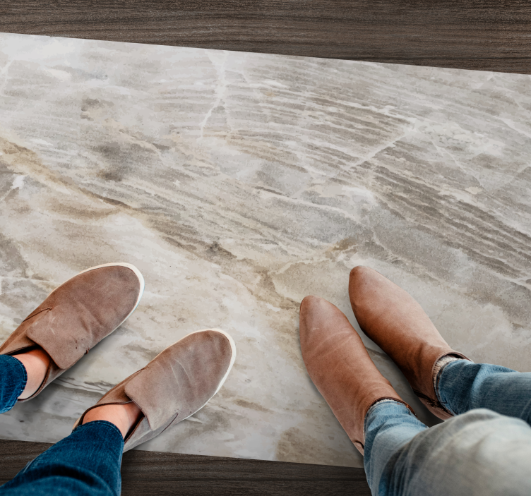 Marble texture complex pattern texture carpet - TenStickers