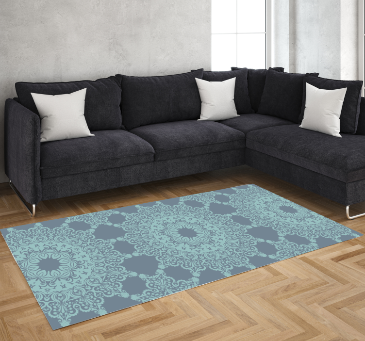 Morocco style subtle tiles  tile carpet - TenStickers