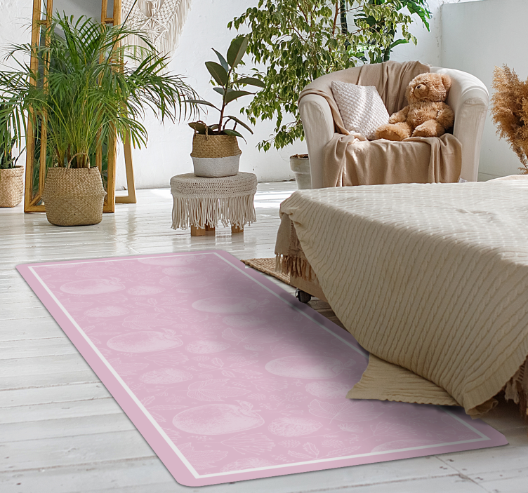 Pastel Bubble Motif nursery vinyl rug - TenStickers