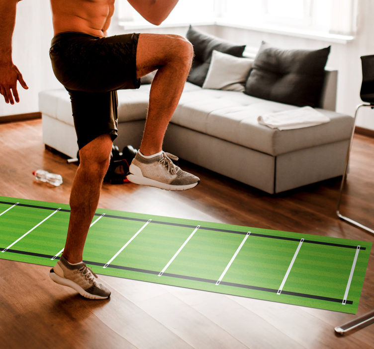 speed training Ladder  5 meters teenage bedroom rug - TenStickers