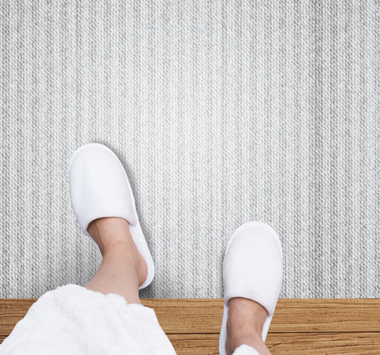 Subtle Textured Surface bathroom vinyl rug - TenStickers