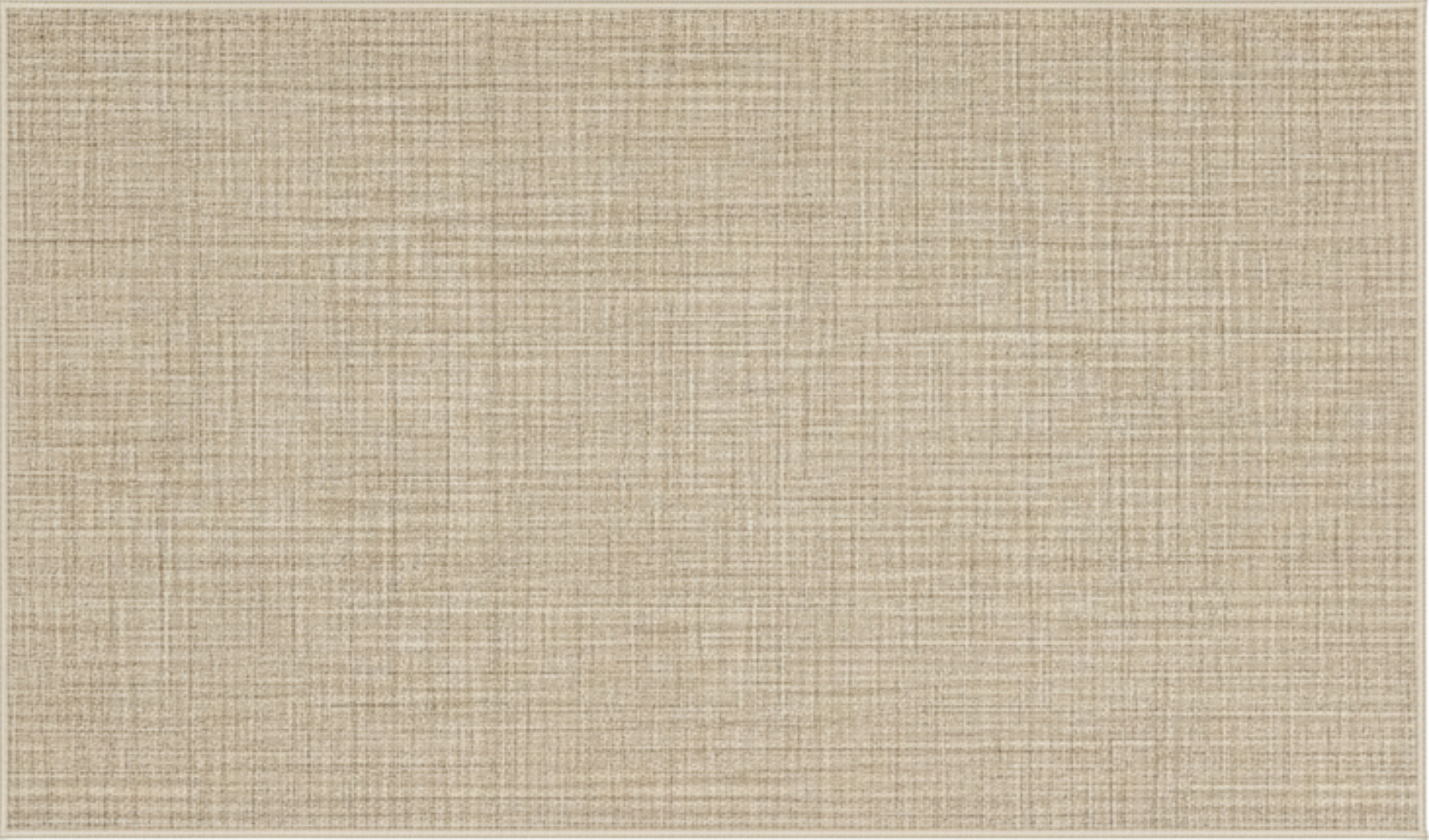 Vinyl rug in beige fabric effect - TenStickers