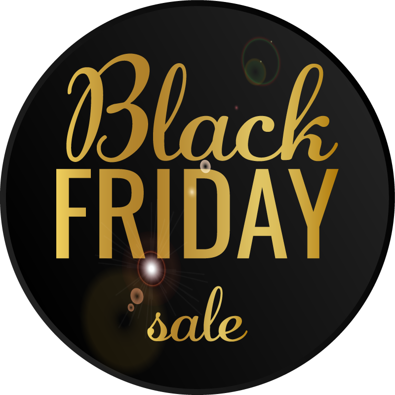 Black friday vinyl rug elegant black friday sale - TenStickers