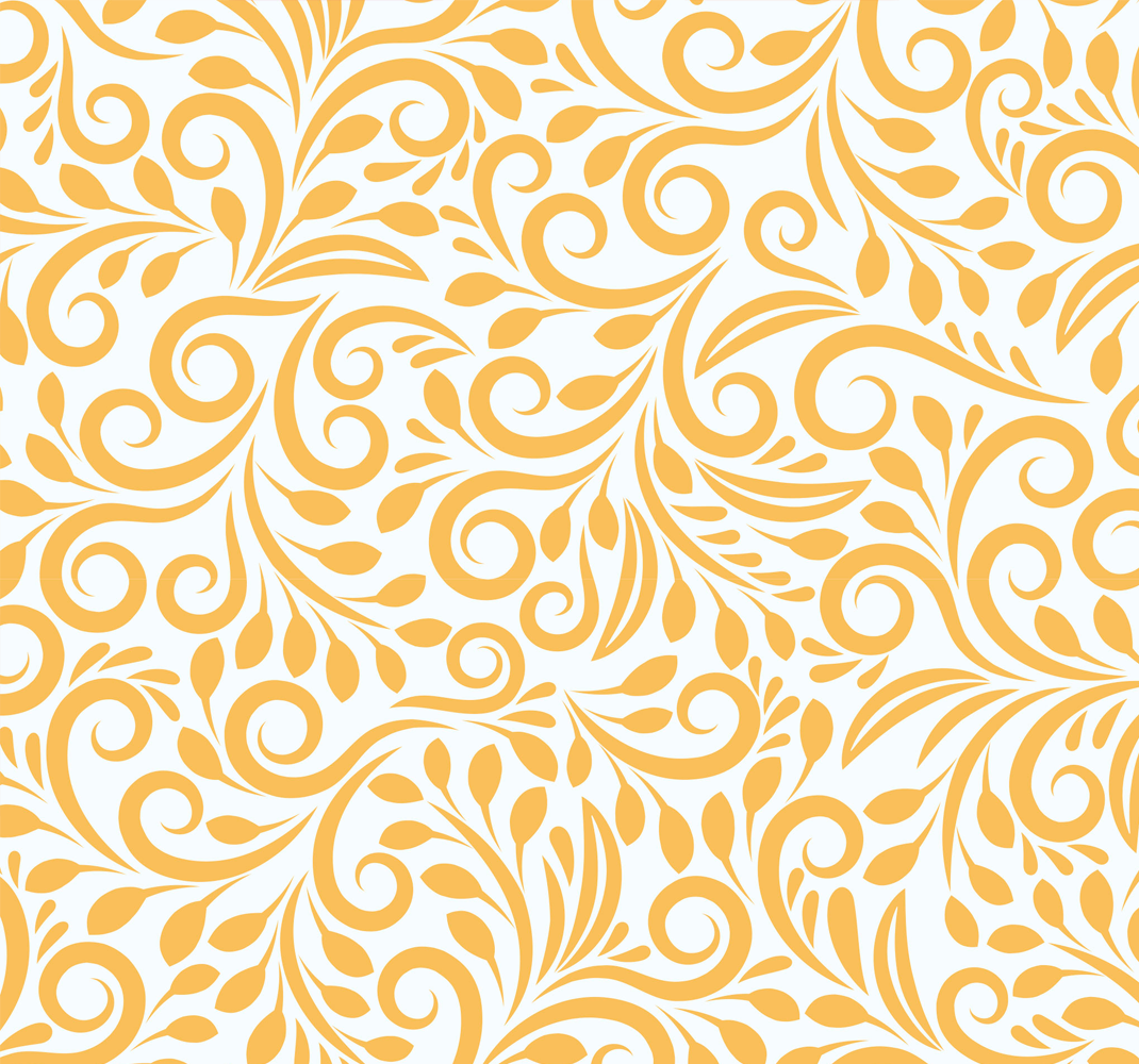 Kitchen vinyl rug with yellow polish flowers - TenStickers