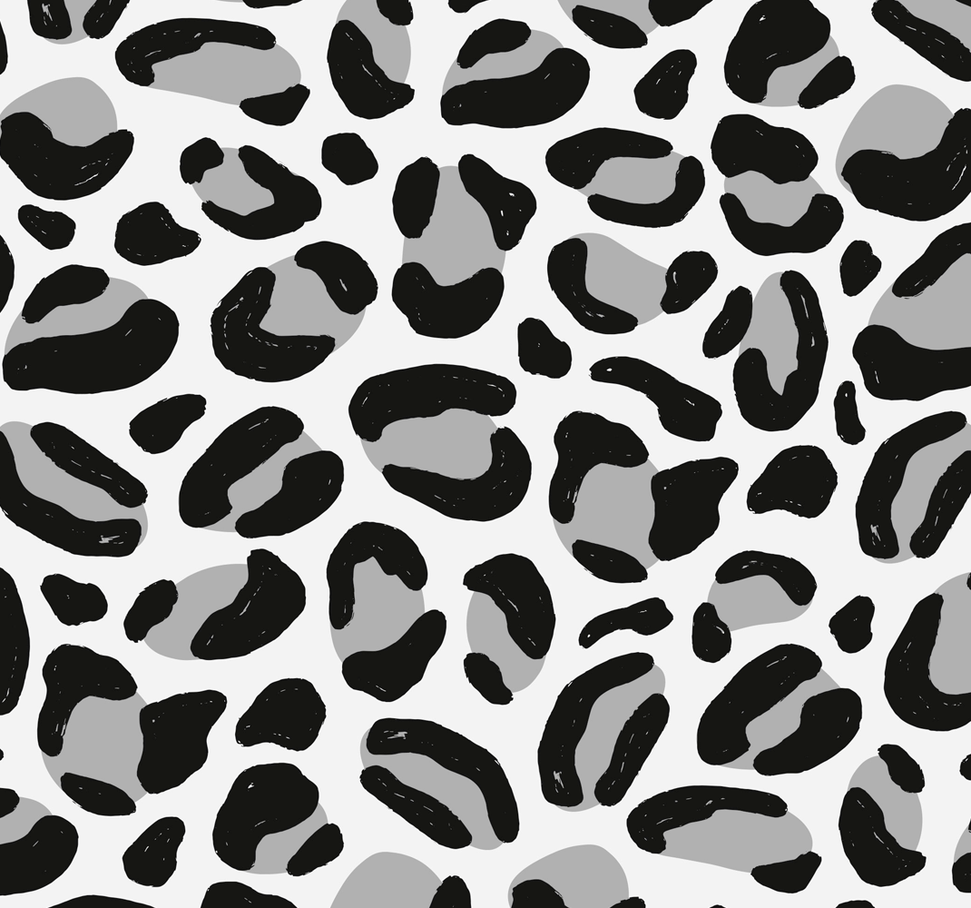 Animal print vinyl rug leopard print - TenStickers