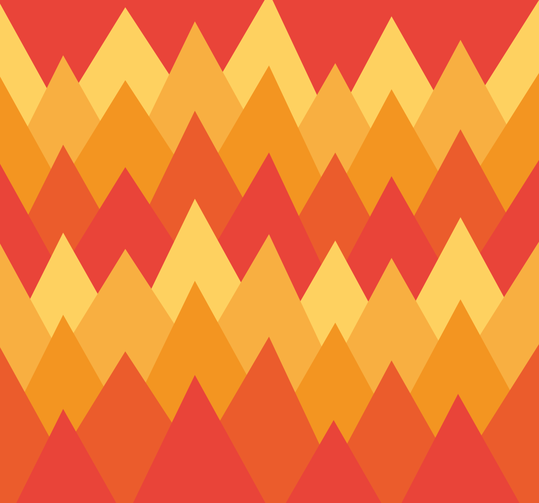 Geometric vinyl rug geometric abstract mountains - TenStickers