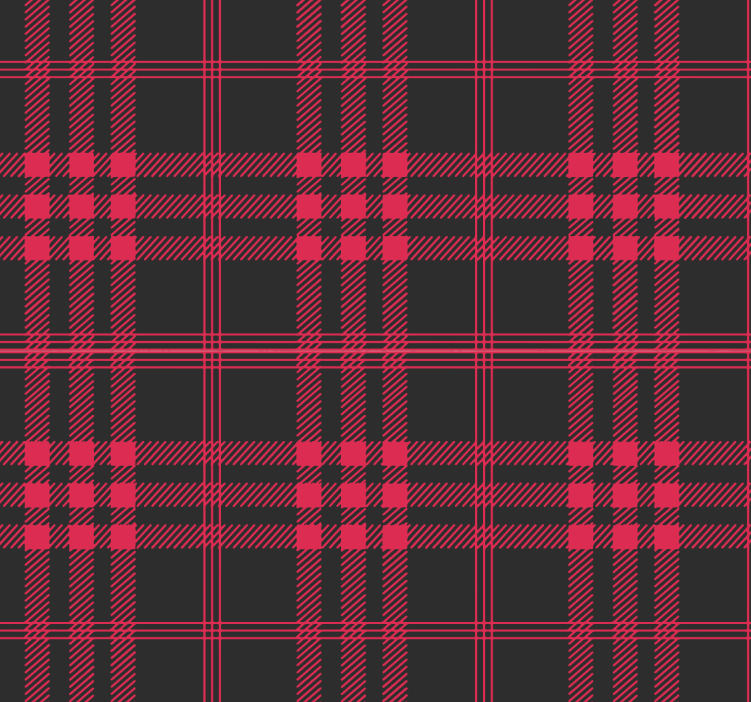 Christmas tartan pattern christmas vinyl rug - TenStickers
