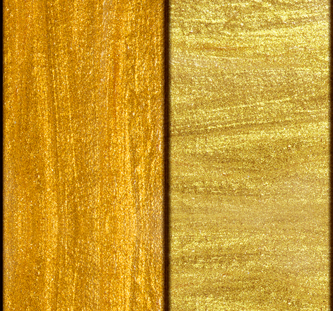 Bedroom vinyl rug with golden textured finish - TenStickers
