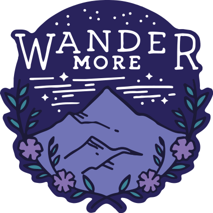 Nature vinyl rug hiking in the mountains - TenStickers