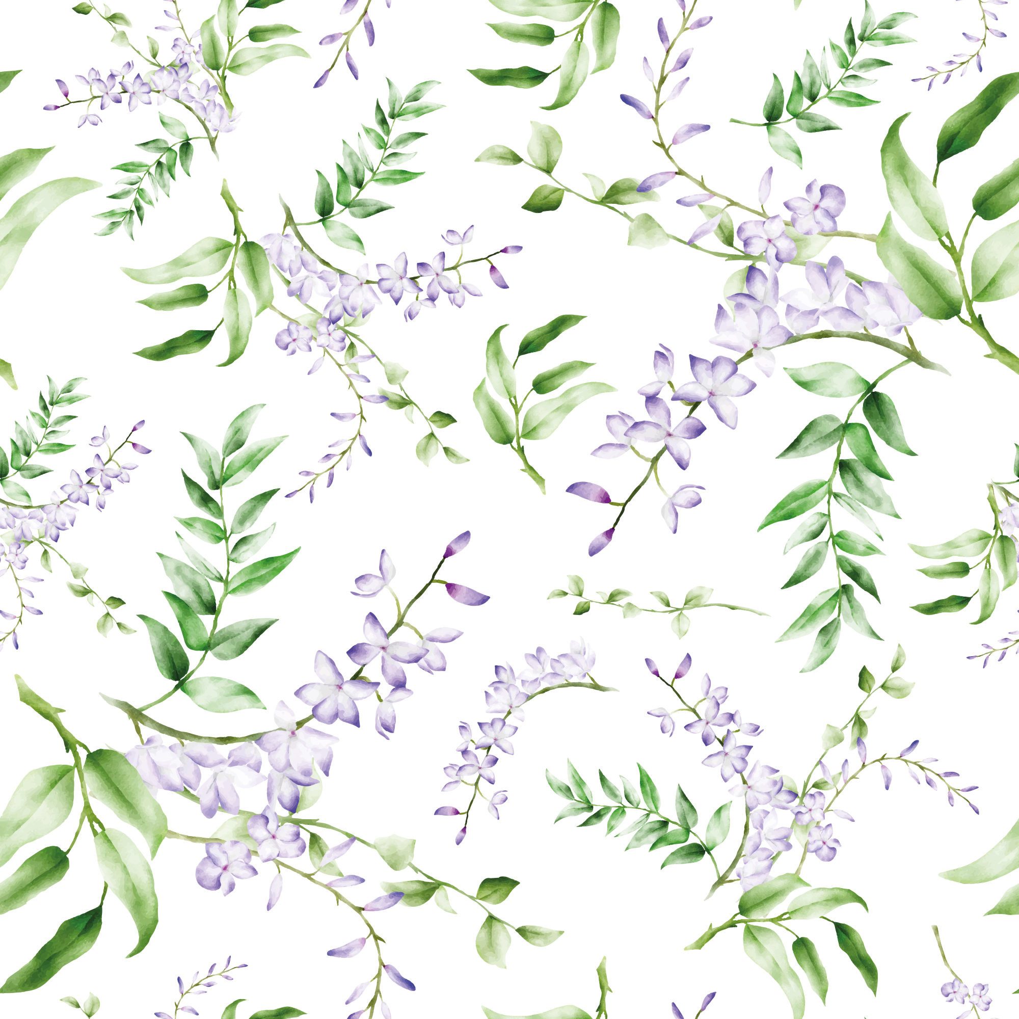 Flower vinyl rug lavender window motif - TenStickers