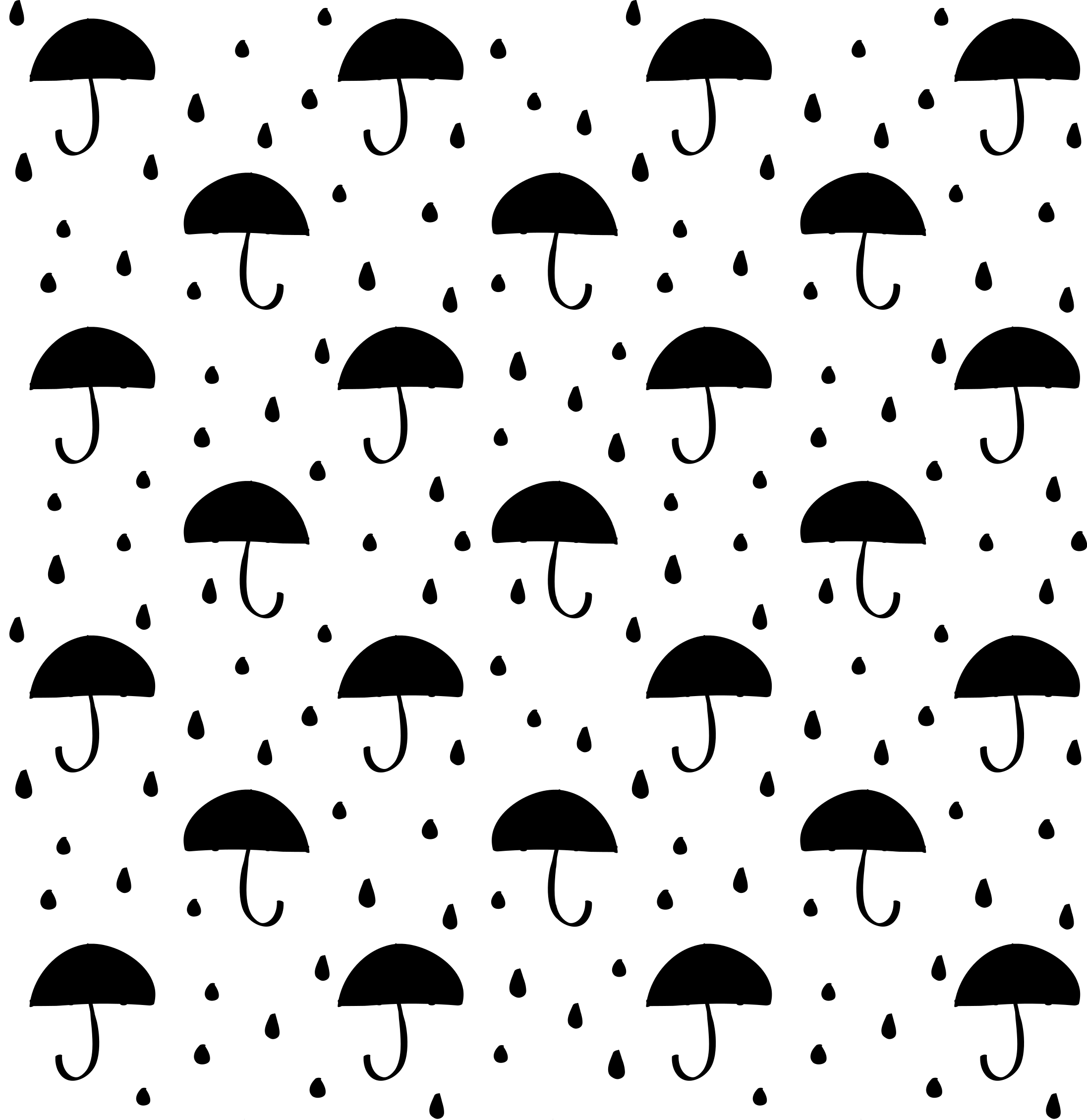 Geometric vinyl rug with raindrop confetti pattern - TenStickers