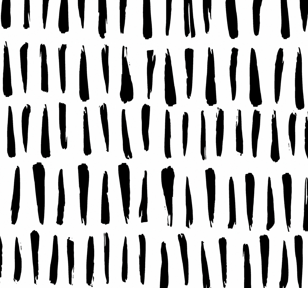 Bathroom vinyl rug with irregular stripe pattern - TenStickers
