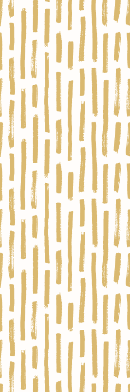 Bathroom vinyl rug in light brown brush strokes pattern - TenStickers