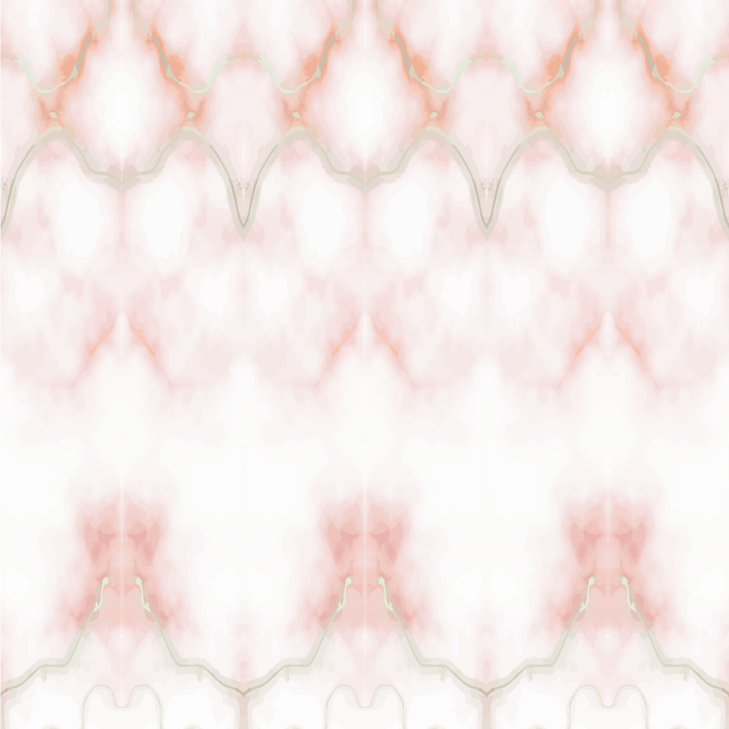 Bathroom vinyl rug in pink marble with yellow scratches - TenStickers