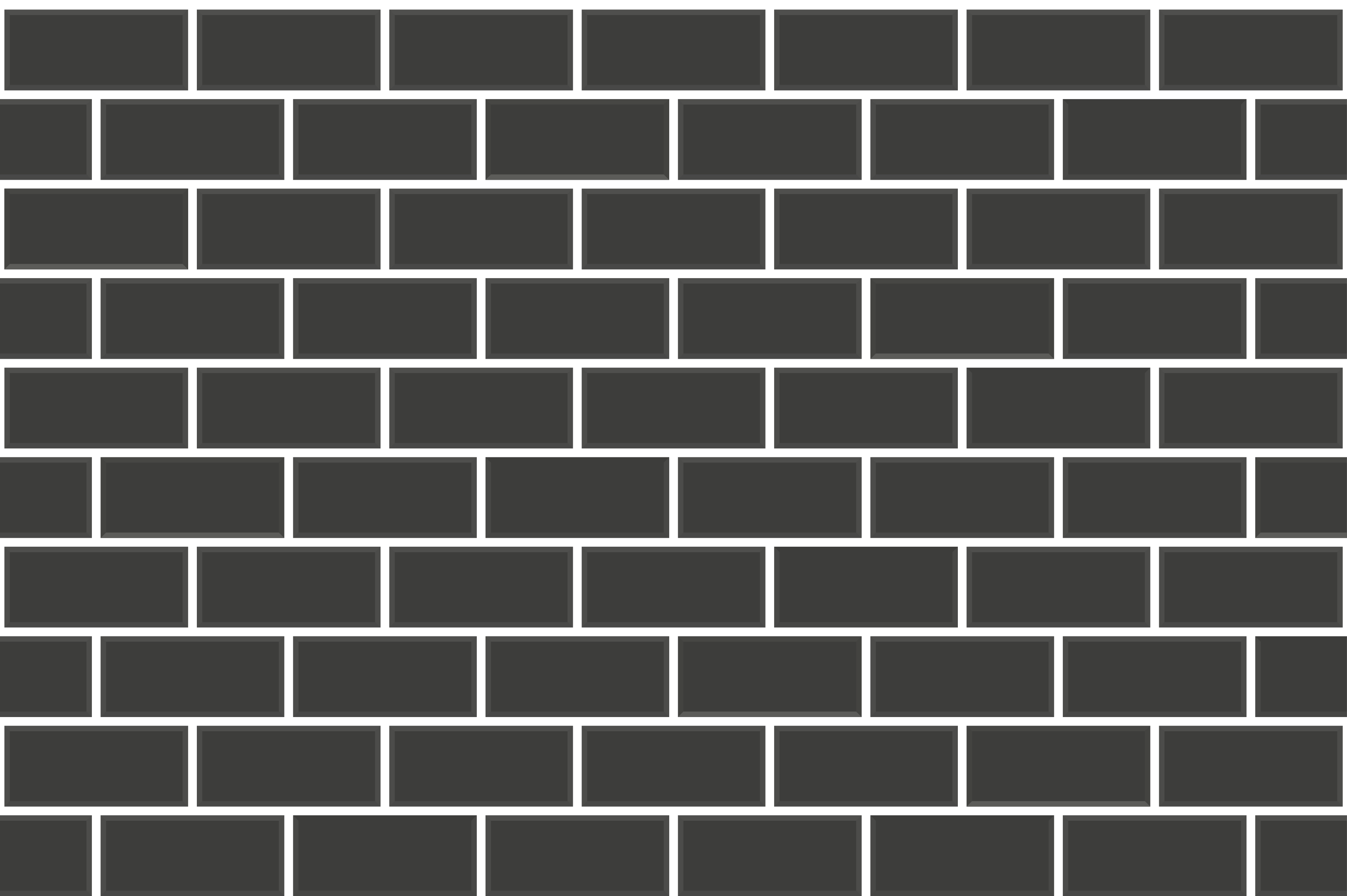 Kitchen vinyl rug dark brick pattern - TenStickers