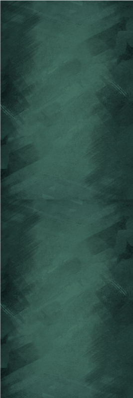 Bedroom vinyl rug in rustic green retro style - TenStickers