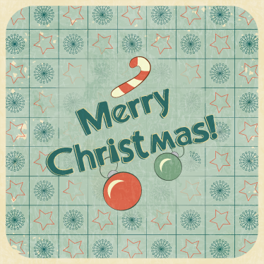 Bedroom vinyl rug merry christmas decorative sign - TenStickers