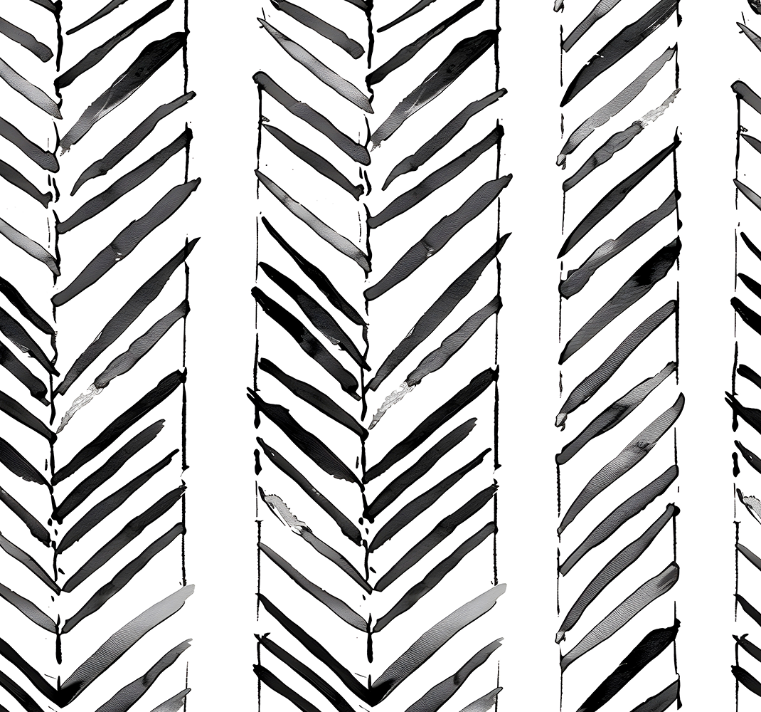 Office vinyl rug with black and white geometric design - TenStickers