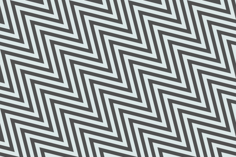 Geometric Zigzag stripes vinyl rug - TenStickers