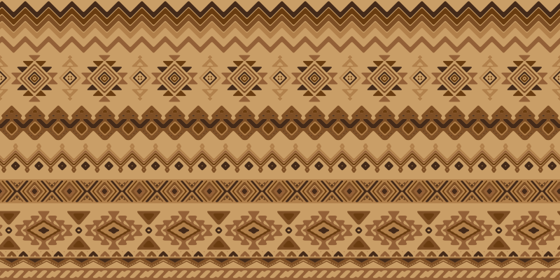 Ethnic kilim Design vinyl rugs - TenStickers
