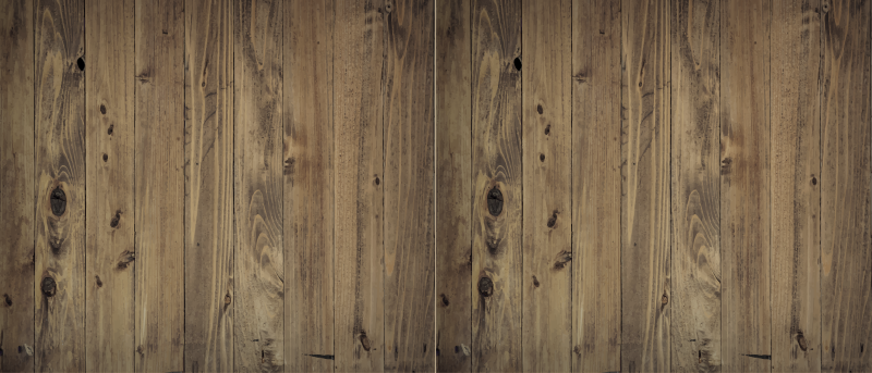 worn wood effect vinyl rug - TenStickers