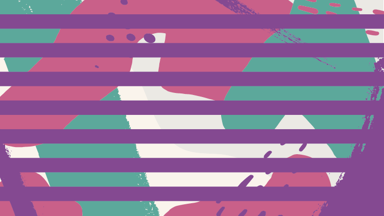 colourful blend stripes carpet - TenStickers