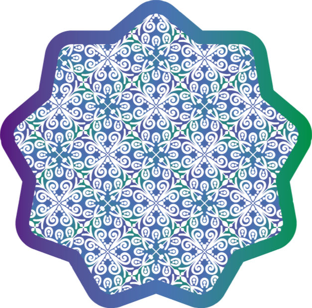 Intricate Tile Design tile vinyl rug - TenStickers