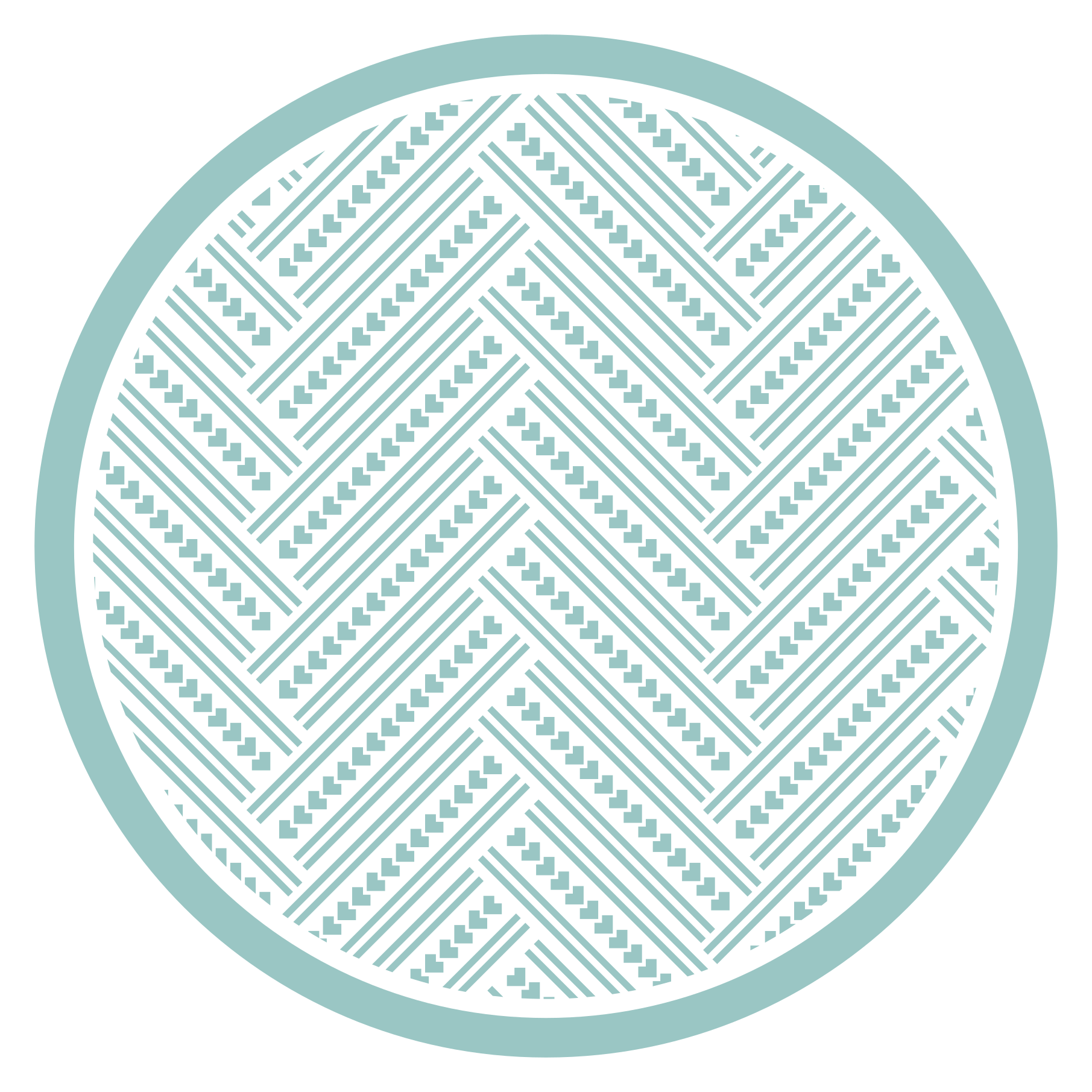 Crossing Lines  modern rug - TenStickers