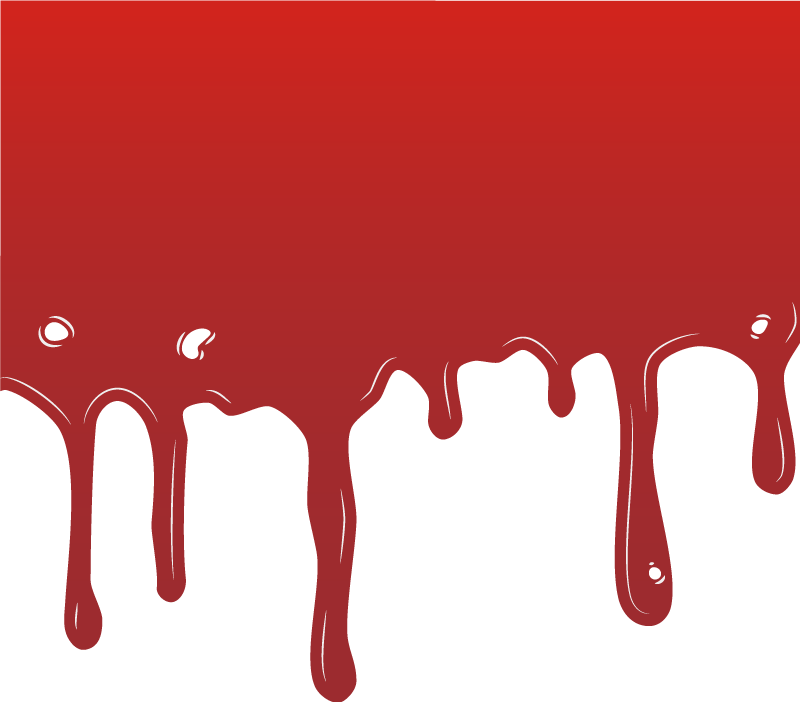 Puddle of Blood halloween rugs - TenStickers