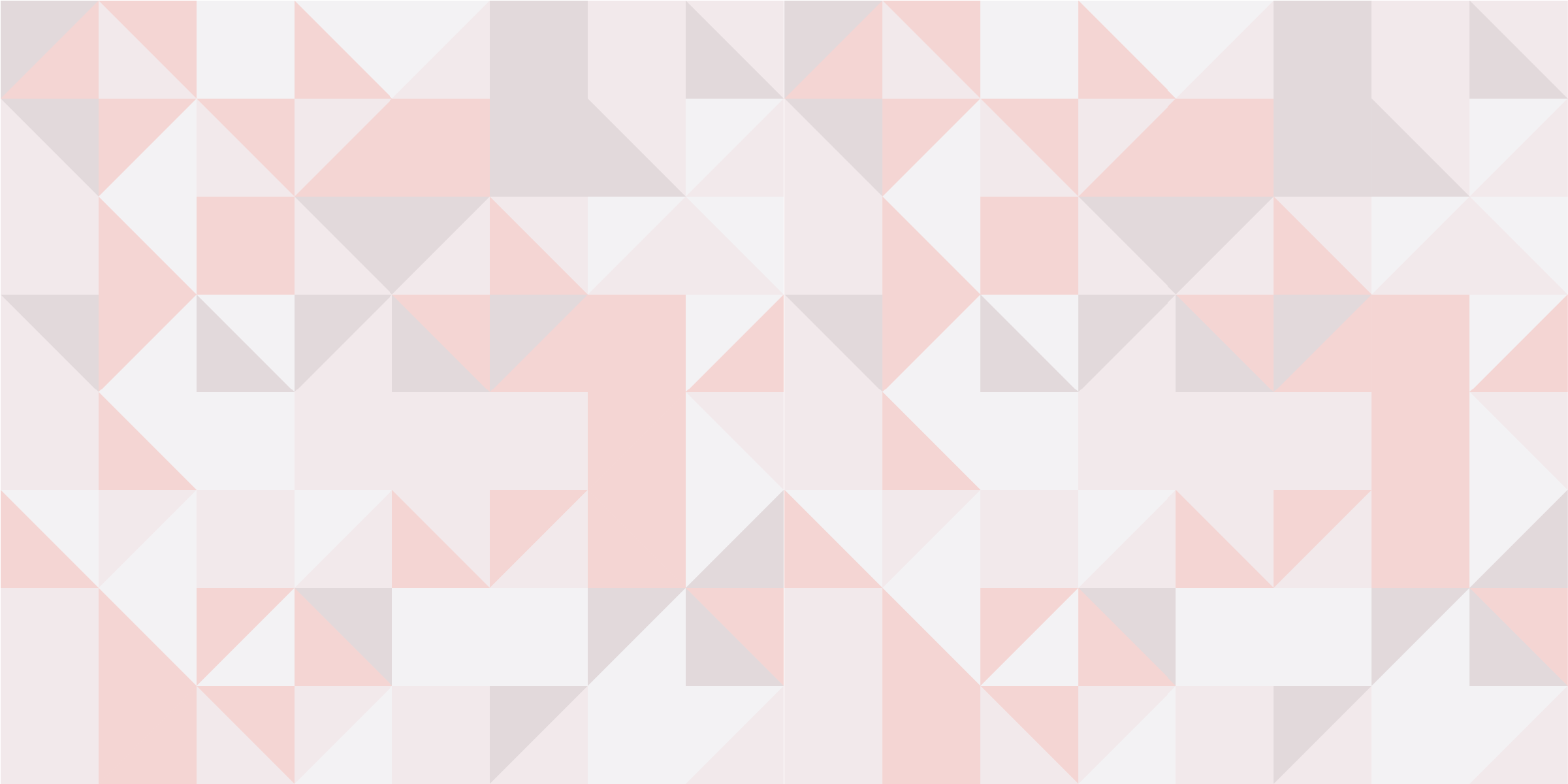 Geometric Pastel Pattern geometric vinyl rug - TenStickers