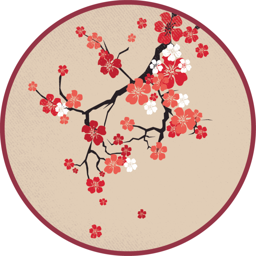 Korean nature  nature rug design - TenStickers