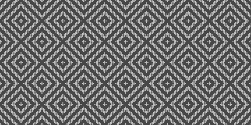 Geometric Pattern Detail tile vinyl rug - TenStickers