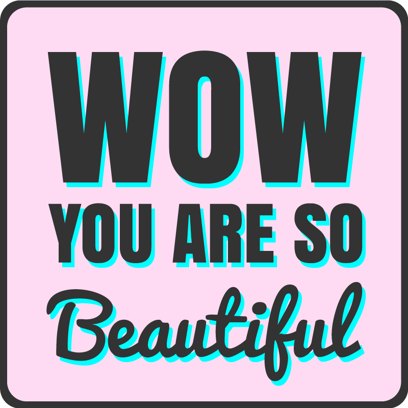 You are so beautiful wow custom rug - TenStickers