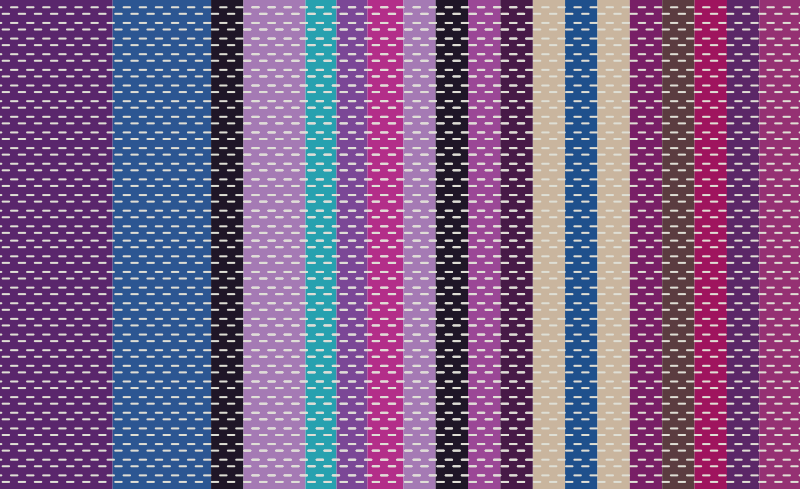 Purple shades texture stripes carpet - TenStickers