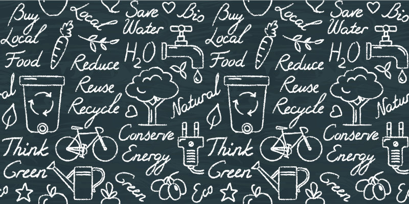 Eco-Friendly messages kitchen vinyl rug - TenStickers