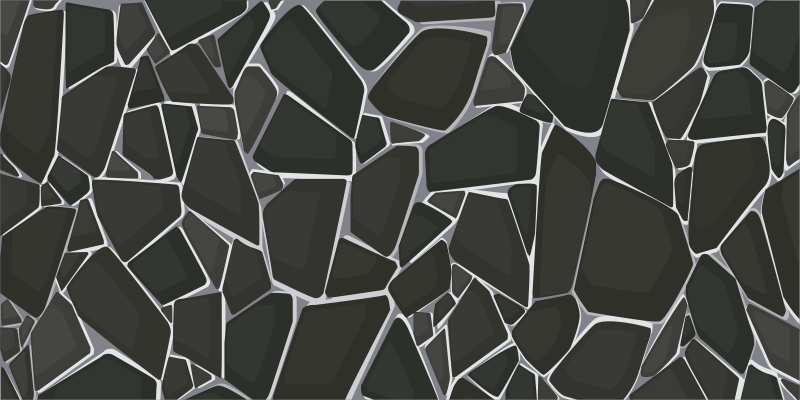 Gray concrete texture geometric rugs - TenStickers