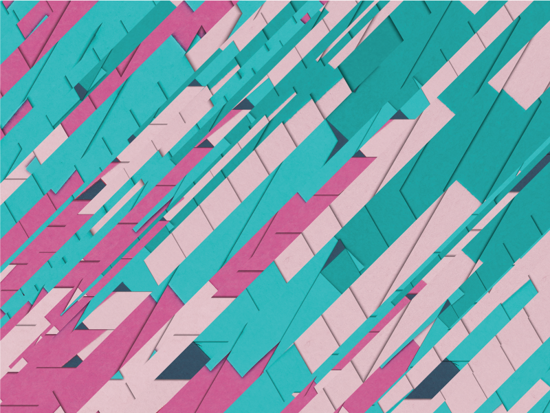 Abstract Angular Pattern geometric vinyl rug - TenStickers