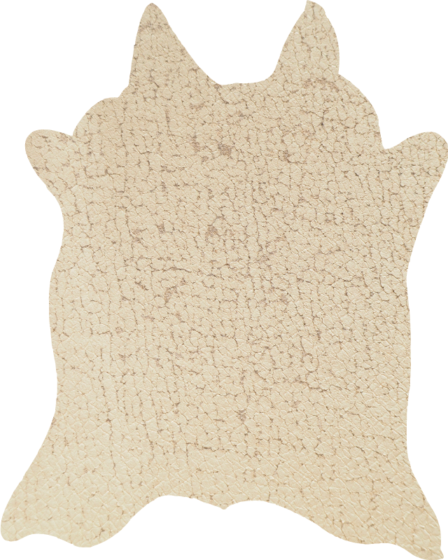 Faux cowhide design animal print vinyl rug - TenStickers