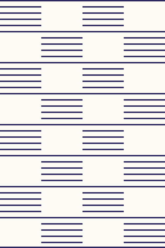 Stylish Linear Patterns living room vinyl rug - TenStickers