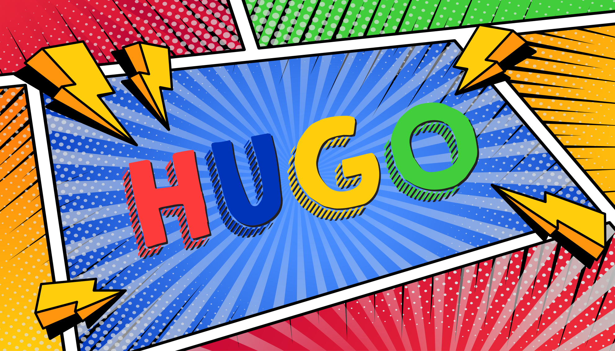 Colorful name with lightings vinyl rug - TenStickers