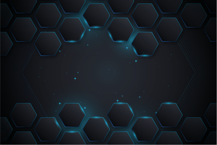 Gradient neon abstract modern rug - TenStickers