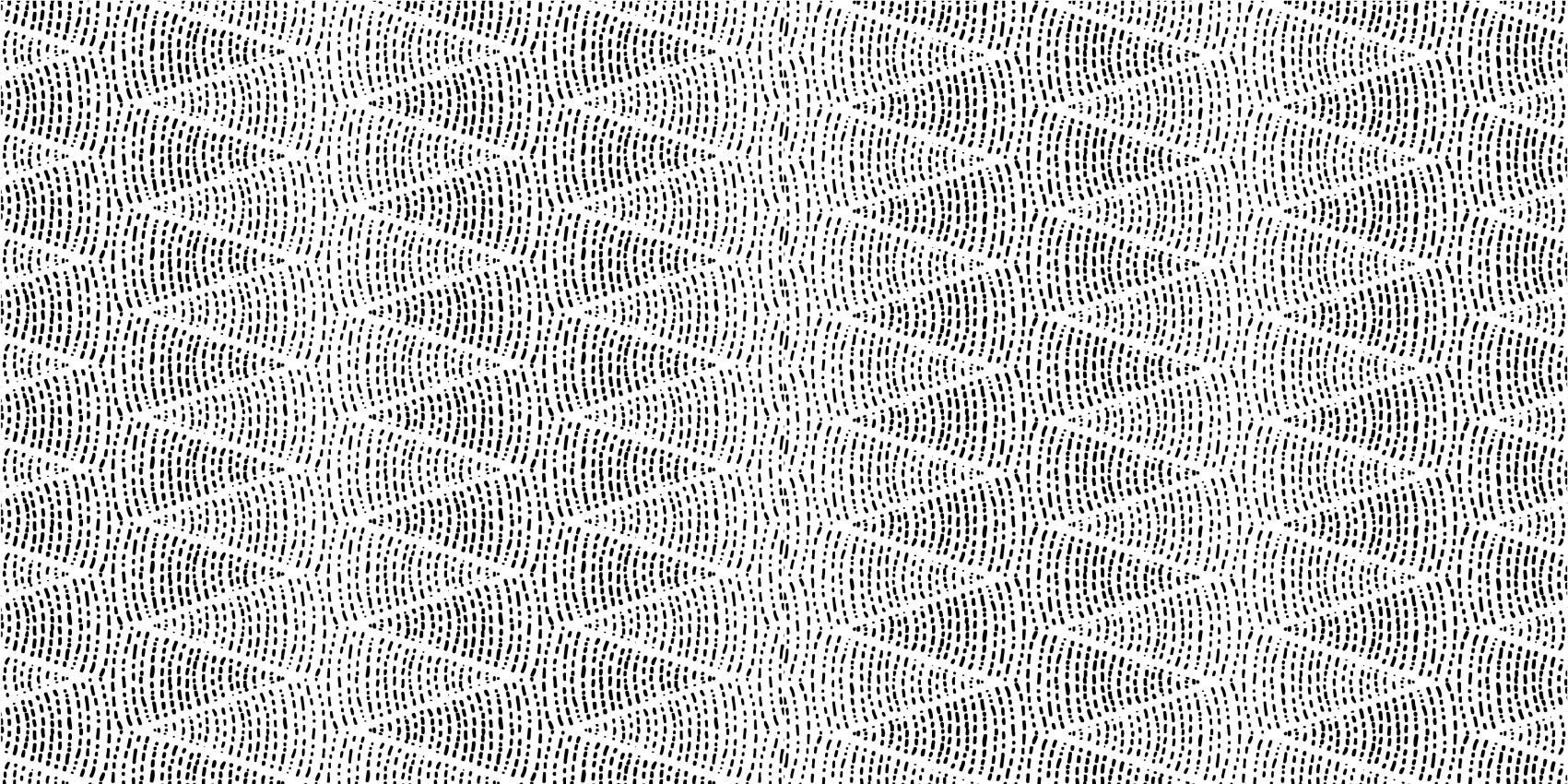 Triangle black waves nordic vinyl rug - TenStickers